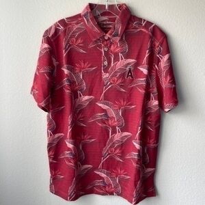 NWT Tommy Bahama shirt button up LA Angels size M
